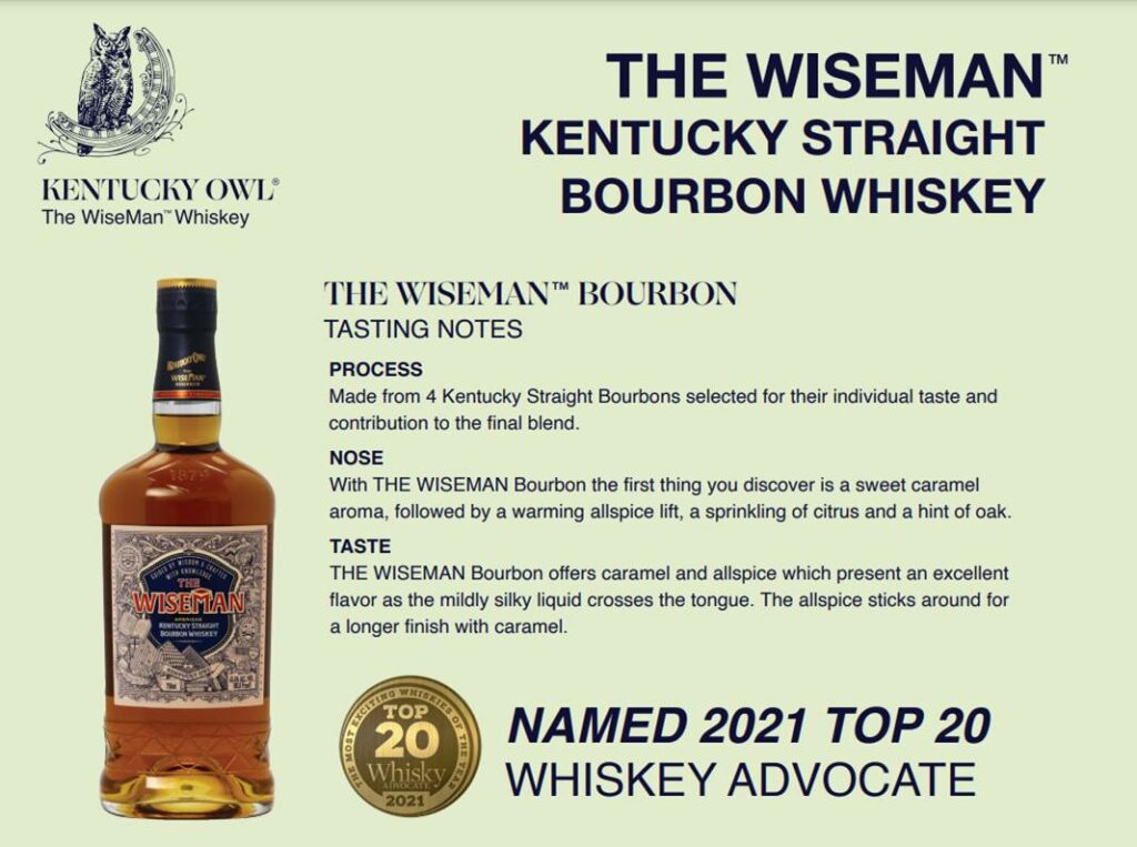 Kentucky Owl Wiseman Bourbon Review